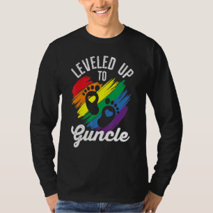 Bis zu Guncle Rainbow-Stolz Gay Onkel Lgbt T-Shirt