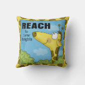 Bis zu New Heights Giraffe Kissen (Rückseite)