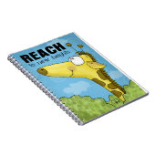 Bis zu New Heights Giraffe Notizblock (Rechte Seite)
