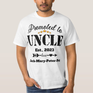 Bis zu Onkel Coolen Onkel T-Shirt