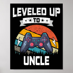 Bis zu Onkel-Video-Gamer-Gaming 1 Poster
