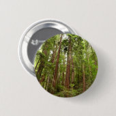 Bis zu Redwoods I im Muir Woods National Monument Button (Vorne & Hinten)