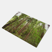 Bis zu Redwoods I im Muir Woods National Monument Fußmatte (Schrägansicht)