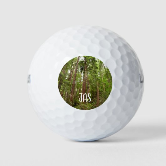 Bis zu Redwoods I im Muir Woods National Monument Golfball (Vorderseite)