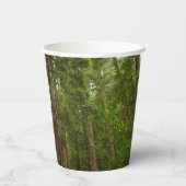 Bis zu Redwoods I im Muir Woods National Monument Pappbecher (Rückseite)