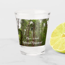 Bis zu Redwoods I im Muir Woods National Monument Schnapsglas