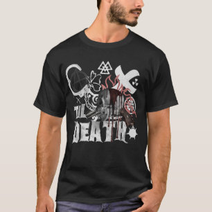 Bis-zu-Tod-Totenkopf-Junggesellenabschied-Rock-Got T-Shirt