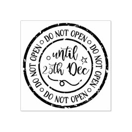 BIS ZUM 25. GUMMISTEMPEL