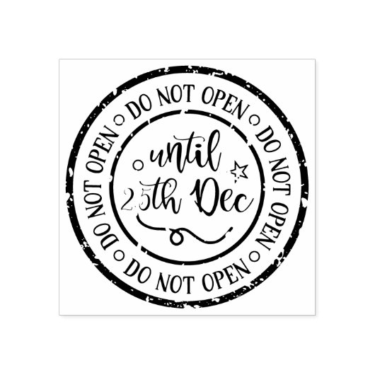 BIS ZUM 25. GUMMISTEMPEL (Prägung)