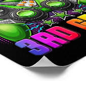 Bis zum 3. Klasse des Gamers zurück in die Schule Poster (Ecke)