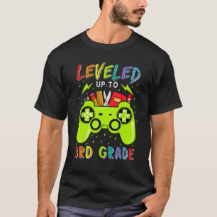 Bis zum 3. Klasse des Gamers zurück in die Schule T-Shirt