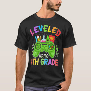 Bis zum 4. Klasse des Gamers zurück in den Schulun T-Shirt