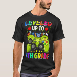 Bis zum 4. Klasse des Gamers zurück in die Schule T-Shirt