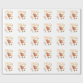 BIS ZUM ABBAUMUSTER 2 GESCHENKPAPIER (Flach)