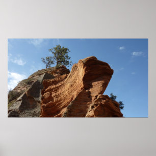 Bis zum Angels Landing im Zion National Park Poster