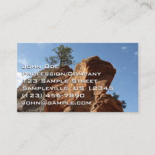 Bis zum Angels Landing im Zion National Park Visitenkarte