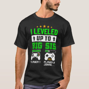 Bis zum Big Sis 2023 neue Gamer-Schwester Pregna T-Shirt