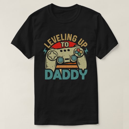 Bis zum Daddy Gamer Gaming für den Vater T-Shirt (Design vorne)