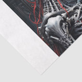 Bis zum Ende - Entkoppelung - Seidenpapier (Detail)