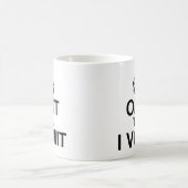 Bis zum Erbrechen Kaffeetasse (Mittel)
