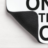 Bis zum Erbrechen Mousepad (Ecke)