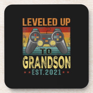 Bis zum Grandson 2021 Video-Gamer Getränkeuntersetzer