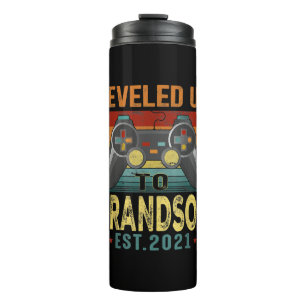 Bis zum Grandson 2021 Video-Gamer Thermosbecher