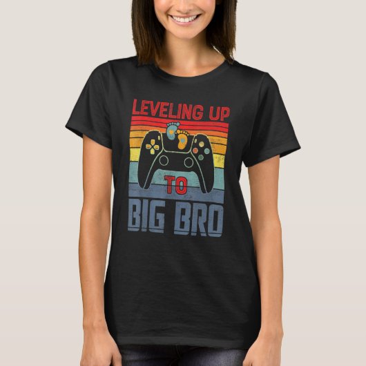 Bis zum großen Bro, das für das große Bruder-Spiel T-Shirt (Vorderseite)