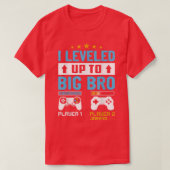 Bis zum großen Bro Pregnancy Announcement Playe T-Shirt (Design vorne)