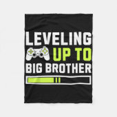 Bis zum großen Bruder - Funny Gamer für Männer K Fleecedecke (Vorderseite)