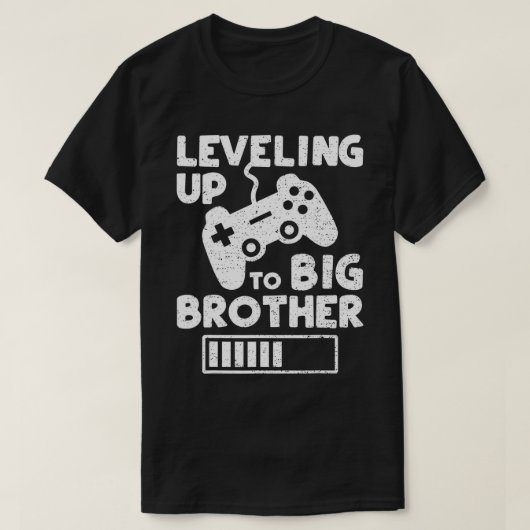 Bis zum großen Bruder - Geschwister T - Shirt (Design vorne)