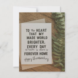 Bis zum Herzen, das meine Welt jeden Tag heller ma