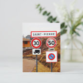 Bis zum Limit Postkarte (Stehend Vorderseite)