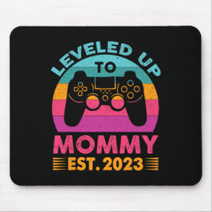 Bis zum Mommy Est 2023 Erstmaliges Mama 2023-Video Mousepad