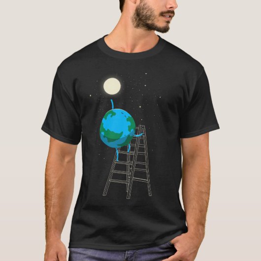 Bis zum Mond T-Shirt (Vorderseite)