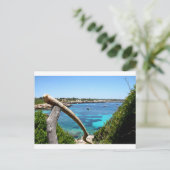 Bis zum Ozean Postkarte (Stehend Vorderseite)