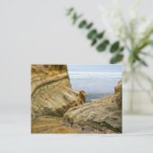 Bis zum Ozean Postkarte (Stehend Vorderseite)