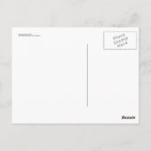Bis zum Ozean Postkarte (Rückseite)
