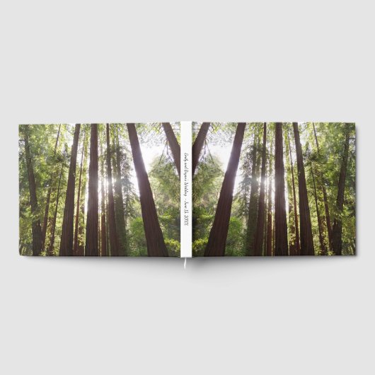 Bis zum Redwoods am Morgen Gästebuch (Voll)