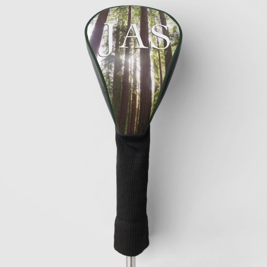 Bis zum Redwoods am Morgen Golf Headcover (Vorderseite)