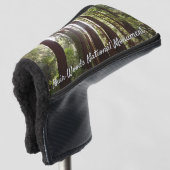 Bis zum Redwoods am Morgen Golf Headcover (3/4 Vorderseite)