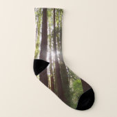 Bis zum Redwoods am Morgen Socken (Rechts - Außen)