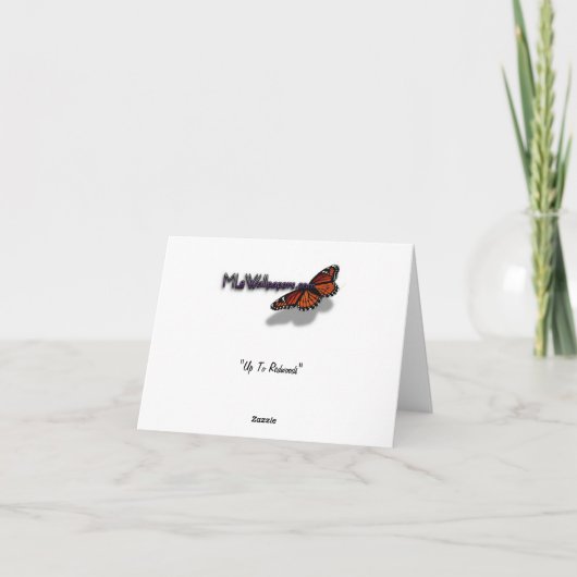 Bis zum Redwoods Happy Birthday Karte (Rückseite)