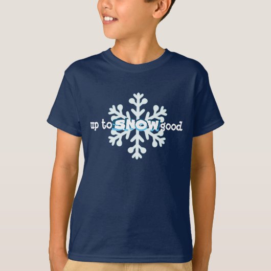 Bis zum Schnee-Good Boy Shirt (Vorderseite)