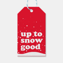 Bis zum Schnee gut - Niedliche Weihnachts-Geschenk