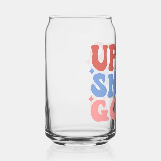 Bis zum Schnee gut - Spaß Winter Design Dosenglas (Rechts)