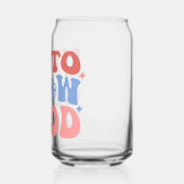 Bis zum Schnee gut - Spaß Winter Design Dosenglas (Links)