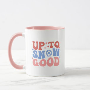 Bis zum Schnee gut - Spaß Winter Design Tasse