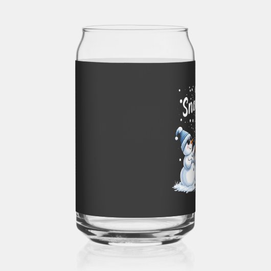 Bis zum Schnee Gute Weihnachten Schneemanns Dosenglas (Rechts)