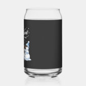 Bis zum Schnee Gute Weihnachten Schneemanns Dosenglas (Links)